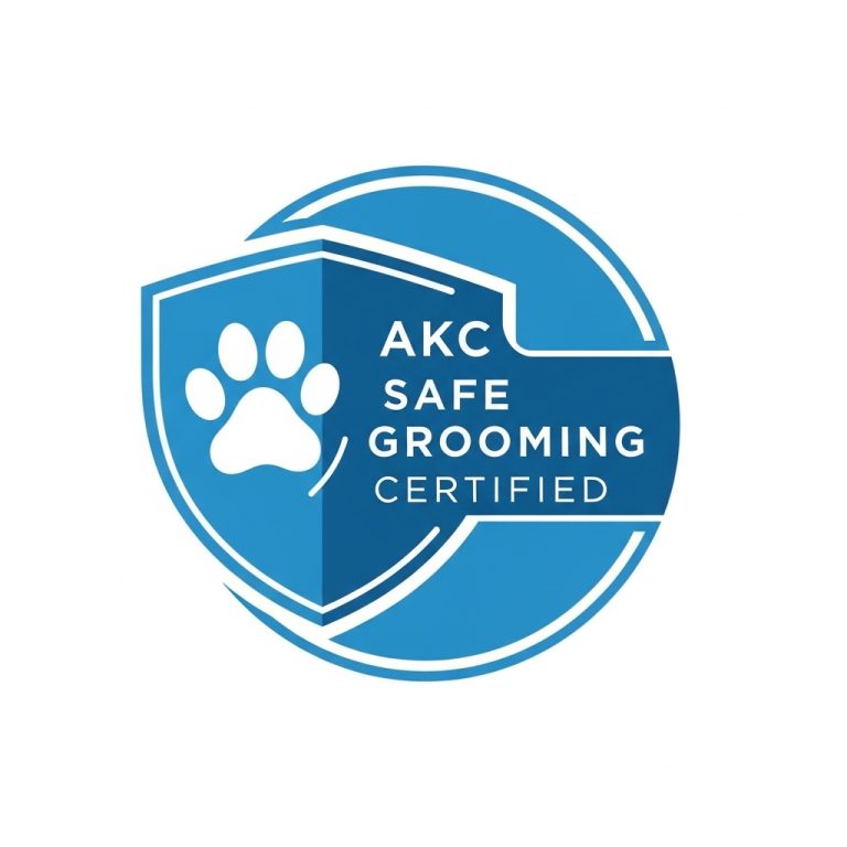 Safe dog grooming