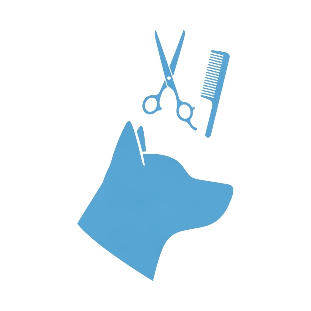 styled dog after professional grooming