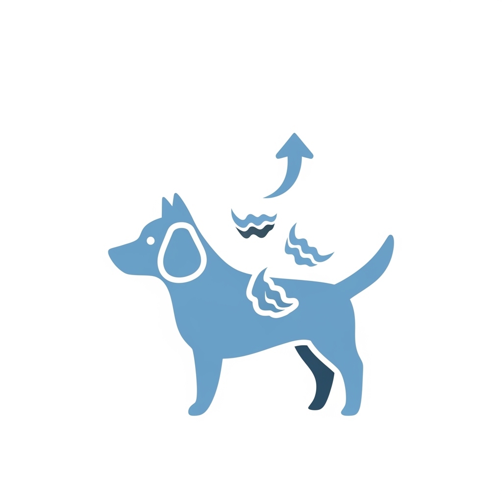 removing loose fur from dog coat